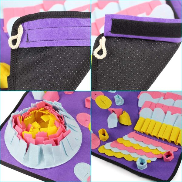 HomeMall Snuffle Mat for Dogs Pet Feeding Mat Dogs Puzzle Toys Puppy Training Pad - Image 5