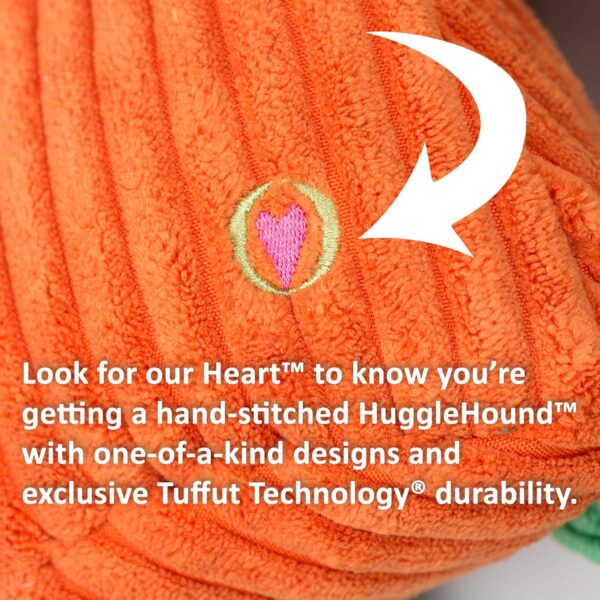 HuggleHounds Knotties Dog Toys For Small Dogs - Plush Dog Toy For Aggressive Chewers - Squeaky Interactive Puppy Toys - Soft Yet Tough, Durable Stuffed Pet Chew Toy For All Breeds | Small Frog - Image 7