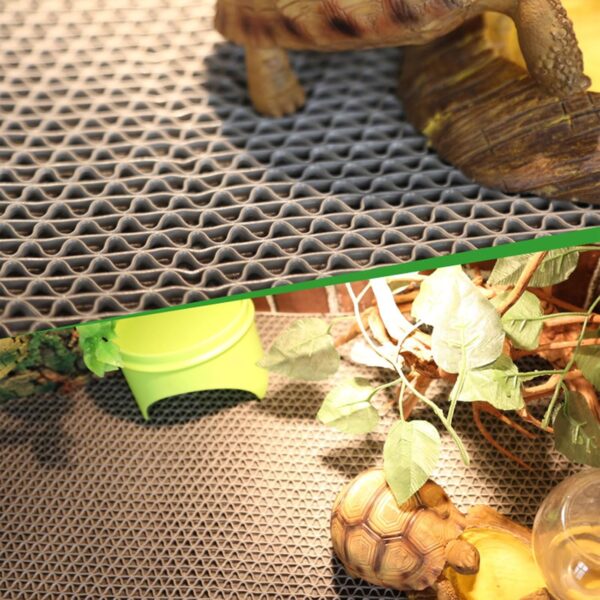 BeardedDragons Cuttable Substrate Liner For Reptiles Small Pet Bedding Mat Terrarium Decoration Mat Reptiles Cage Pad Terrarium Accessories For Substrate - Image 9