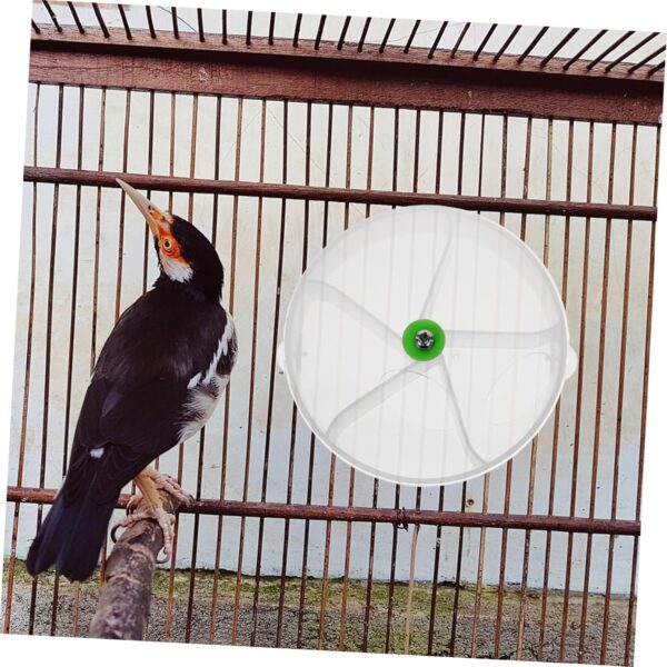 1pc Compartment Food Box Bird Toys African Grey Foraging Toys Brain Toy Bird Foraging Toys Parrot Foraging Feeder Parrot Foraging Container Parrot Foraging Ball White Acrylic BELLIFFY - Image 9
