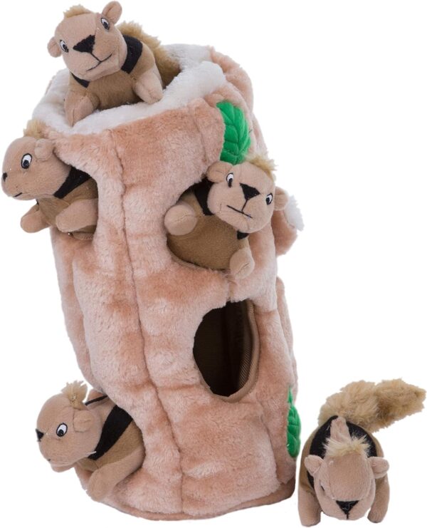 Outward Hound Hide A Squirrel Plush Dog Toy Puzzle, XL - Image 5