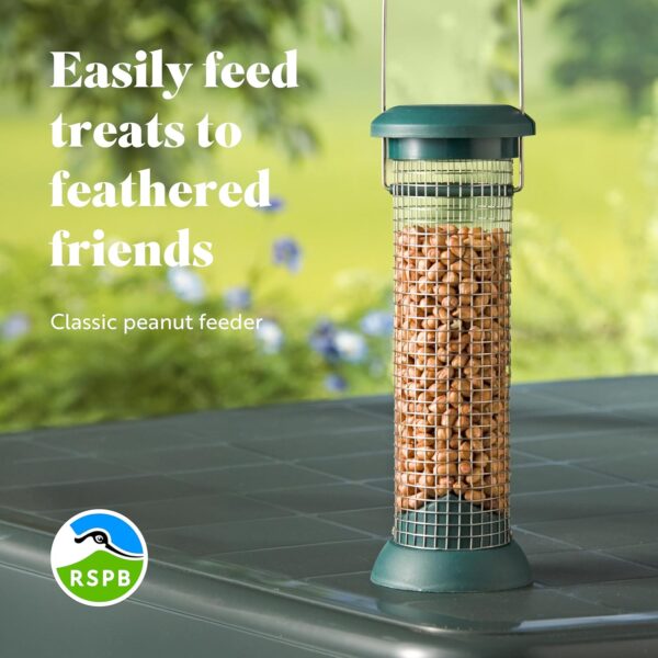 RSPB 9 inch Hanging Classic Peanut Feeder, Supporting the RSPB Charity, Easy Clean for Garden & Outdoor use - Image 2