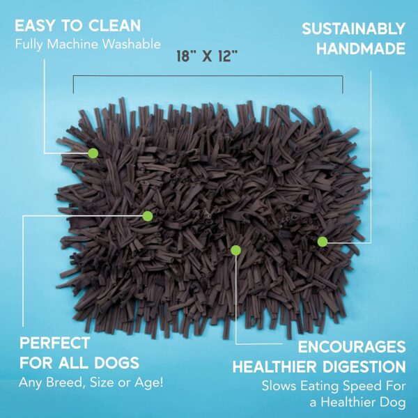 Paw 5 Snuffle Mat for Dogs. Dog Mat (30 x 45cm) Dogs Toys for Boredom - Reduces Anxiety & Improves Dog Health. Dog Enrichment Toy for Smell Training & Slow Eating - Image 3