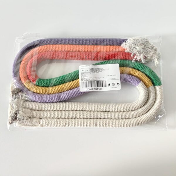 YANGCHUN Catnip Toy Bite Rope, Interactive Cat Toy for Indoor Cats, Kitten Teething Chew Toy Rope, Filled Natural Catnip Cat Chew Teeth Cleaning Stress Release Catnip Cotton Rope Toy, 3 Pcs - Image 8