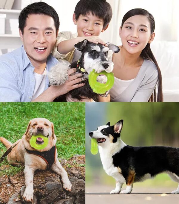 SPOFLY Puppy Chew Toys for Teething - Teething Rings, Small Dogs, Boredom and Stimulating Puzzle Toy, Enrichment Treat Dispensing (S) - Image 6
