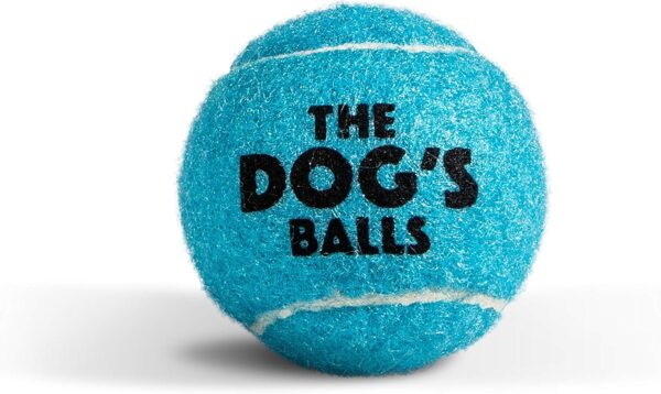 The Little Dog's Balls, Dog Tennis Balls, 6-Pack Small Blue Dog Toy, Strong Dog & Puppy Tennis Ball - Image 8