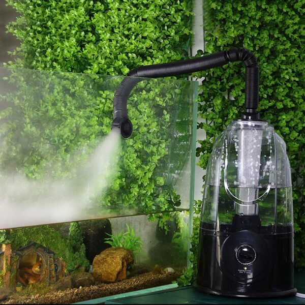 Coospider Reptile Fogger Terrariums Humidifier Fog Machine Mister 3L Large Tank 380L/hr High Volume Fog Ideal for Paludarium/Vivarium/Reptiles/Amphibians/Herps - Image 6