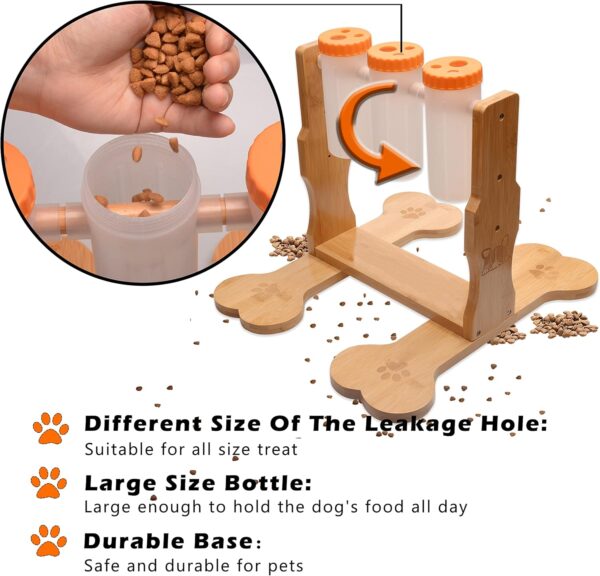PICK FOR LIFE Dog Puzzle Toy - Dog Enrichment Toy IQ Brain Training Games, Interactive Dog Toys for Boredom, Dog Activity Toy or Medium Large Puppy, Easy to Assemble - Image 5