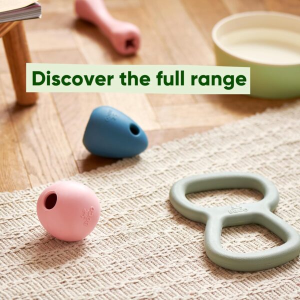 Beco Dog Toy - Natural Rubber Boredom Buster Enrichment Toy, Treat Ball - Green - Image 10