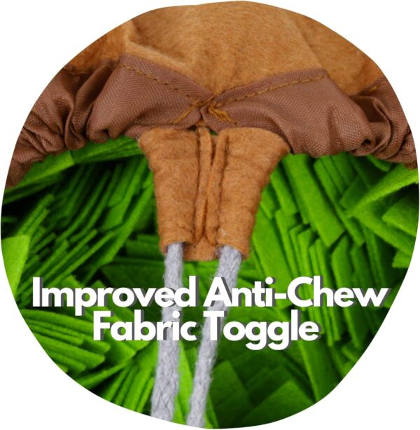 PUP PARENTS Dog Snuffle Mat and Lick Mat Combo. Puppy training, Slow feeding, stress reducing, mind game toys for small to large dogs. Treat sniffing puzzle, foraging and digging interactive play toy. - Image 5