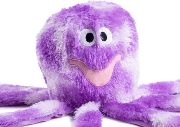 Petface Orla the Octopus Plush Dog Toy, Small - Image 3