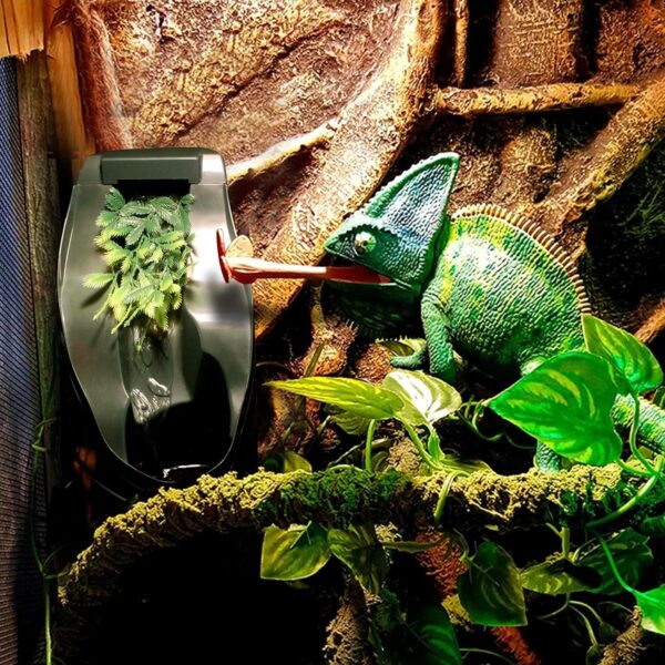 NEPTONION Reptile Chameleon Cantina Drinking Fountain water dripper comes with Feeding Tongs and Frosted Tweezer for Amphibians Insects Lizard Turtle Snake Spider Frog Gecko - Image 6
