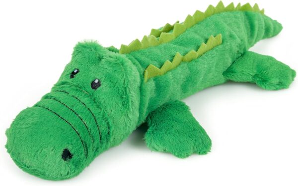 Petface Planet Carlos the Crocodile Eco Friendly Plush Dog Toy Made From Recycled Plastic Bottles - Image 4