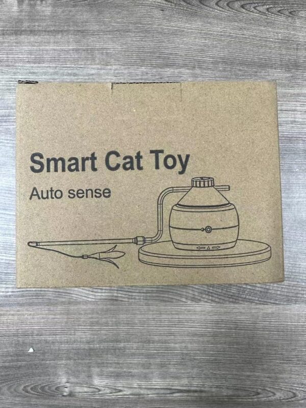 PETTOM Interactive Cat Toys, 3 in 1 Cat Toys for Indoor Cats Adult, Automatic Cat Feather Toy, Electric Kitten Toy 3 Speed Settings, USB Rechargeable Feather Wand Toys as Cat Gifts - Image 14