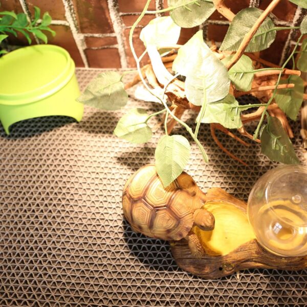 BeardedDragons Cuttable Substrate Liner For Reptiles Small Pet Bedding Mat Terrarium Decoration Mat Reptiles Cage Pad Terrarium Accessories For Substrate - Image 7