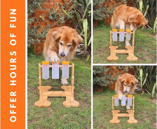PICK FOR LIFE Dog Puzzle Toy - Dog Enrichment Toy IQ Brain Training Games, Interactive Dog Toys for Boredom, Dog Activity Toy or Medium Large Puppy, Easy to Assemble - Image 4
