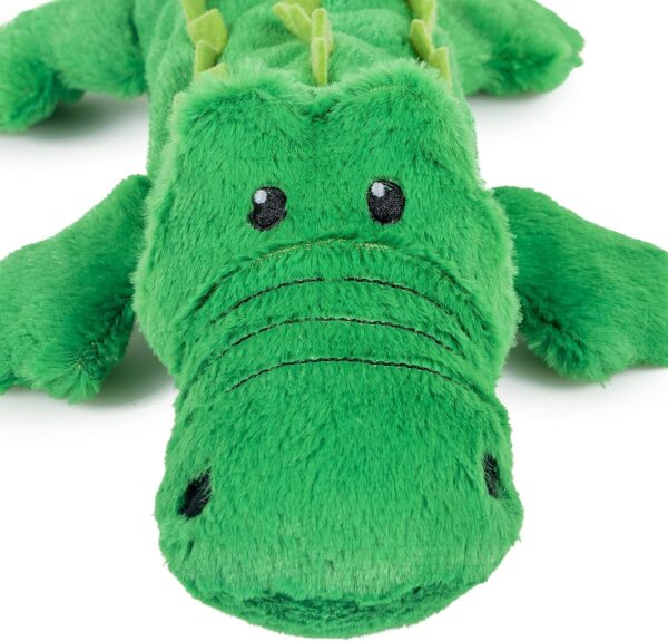 Petface Planet Carlos the Crocodile Eco Friendly Plush Dog Toy Made From Recycled Plastic Bottles - Image 2