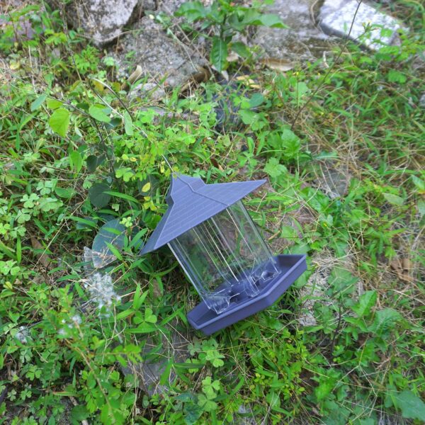 Zeqeey Mix Seed Blends Bird Feeder, Sunflower Heart Peanuts Nut Seed Birdfeeder, Food Holder for Hanging Outdoor Garden Attracting Dunnocks Sparrows Robins Wild Little Birds - Image 5