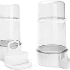 Bird Automatic Feeder for Cage Automatic Drinker Bird Food Water Bowl Bird Feeder and Waterer for Pet Parrot Cage