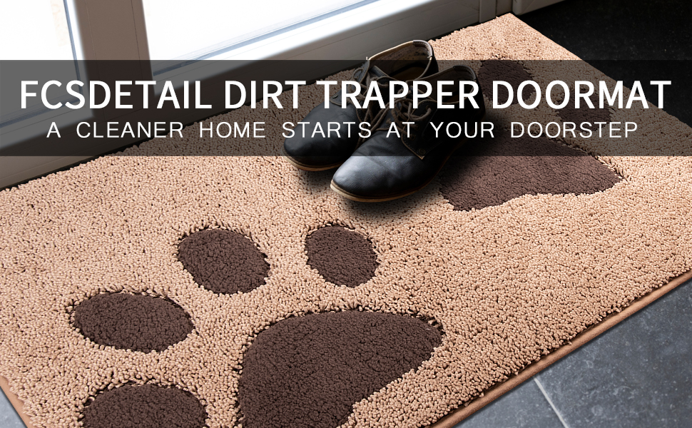 FCSDETAIL Dirt Trapper Indoor Door Mat
