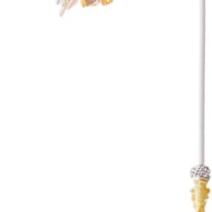 Illkjasfc Furry FeatherWand Plush Toy For Cat Kitten Adjustable Teaser Wand Toy Cat FishingPole Catching Stick Pet Birthday