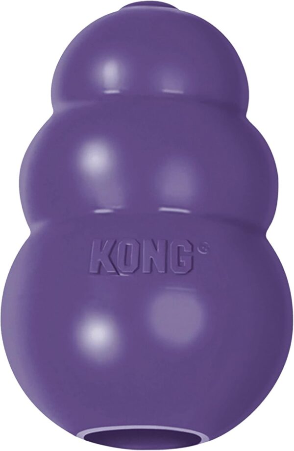 KONG - Senior Dog Toy Gentle Natural Rubber - Fun to Chew, Chase and Fetch, For Small Dogs
