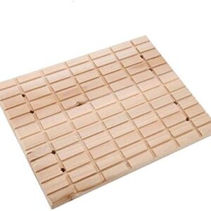 Pet Squirrel Scratcher Board Pet Hamster Scratching Pad Rectangle Shape Rabbit Scratching Board Playing Grinding Claws Toy for Guinea Pig,Rabbits,Rat and Other Small Animals