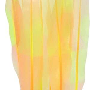 VOCOSTE Silicone Glowing Aquatic Artificial Seaweed, Aquarium Kelp, Orange