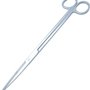VORESTIC Straight Aquarium Scissors, 25cm Terrarium Scissors, Aquarium Plant Scissors, Fish Tank Scissors, Aquascaping Scissors for Trimming, Pruning Aquarium Plants