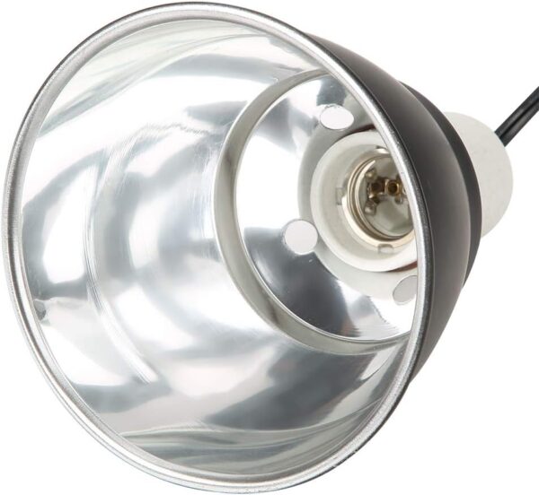 LASIEYO Reptile Heat Lamp Holder, E27 Reptile Turtle Heat UVA/UVB Bulb Lamp Light Holder, 300W Reptile Heating Lighthouse for Turtle/Reptiles/Lizards/Aquarium/Chameleon/Snakes - Image 5