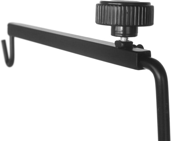 ZONADAH Reptile Lamp Stand Fish Tank Holder Adjustable Landing Lamp Stand Bracket Metal Lamp Stand Bracket for Reptile Glass Terrarium Heating Light - Image 2