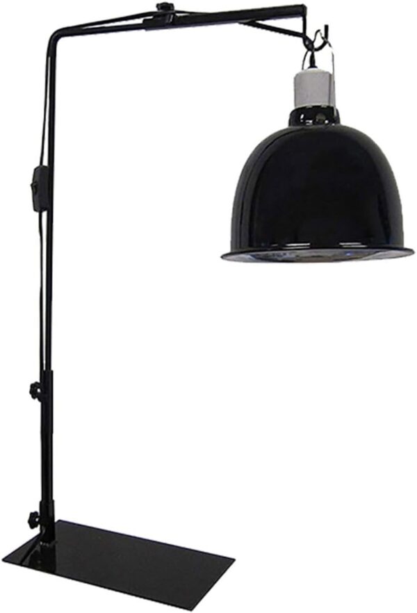 Gomice Heat Lamp Stand for Reptiles - Reptile Heat Lamp Stand to Stabilize Hanging Lamps | Reptile Lamp Stand Lamp Support for Reptile Succulent Plants Glass Terrarium Heating Light - Image 6