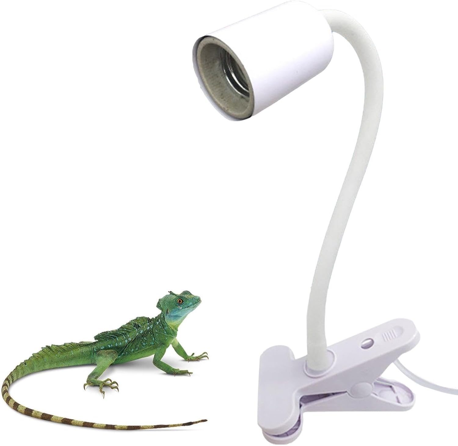 EviKoo Turtle Basking Light | Turtle Light - UVA Reptile Heating Lamp, Turtle Reptile Heating Bulb with Clip and Dimmable for Reptiles Turtle Snake - Image 5