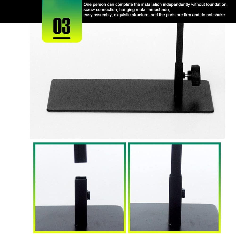 Jiakalamo Reptile Heat Light Stand,Adjustable Floor Light Holder Stand Landing Lamp Stand for Cold-Blooded Animals - Image 7