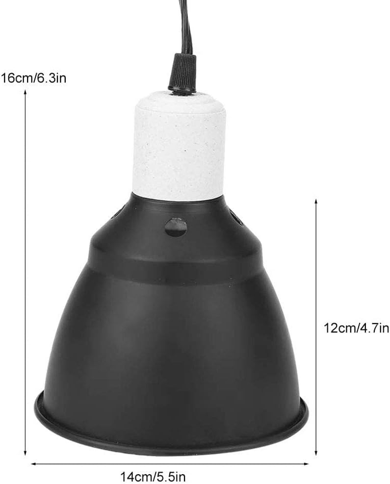 POFET E27 Reptile Turtle Heat UVA/UVB Bulb Lamp Light Holder, 300W Reptile Heating Lighthouse for Chicken reptile Brooder Basking - Image 4