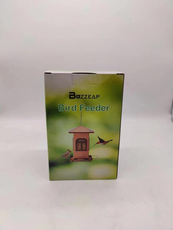 Buzzeap Bird Feeder for Outside Hanging, Bird Seed for Outside Wild Bird Feeders for Garden Yard Outdoor Decoration, Chew-Proof and Rust-Proof - Image 9