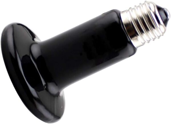Gtagain Reptiles Heating Lamps - 1-3 Pcs E27 220-240V Infrared Ceramic Reptile Heater Tortoise Terrarium Emitter Bulb No Light 25/50/75/100/150/200W - Image 4
