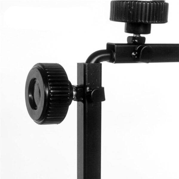 ZONADAH Reptile Lamp Stand Fish Tank Holder Adjustable Landing Lamp Stand Bracket Metal Lamp Stand Bracket for Reptile Glass Terrarium Heating Light - Image 3
