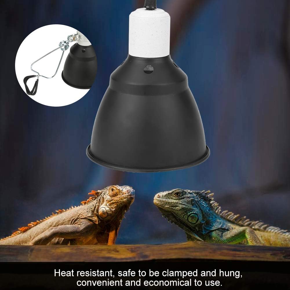 Petyoung E27 Reptile Turtle Heat UVA/UVB Bulb Lamp Light Holder, 300W Reptile Heating Lighthouse for Chicken Brooder Basking-UK Plug - Image 4