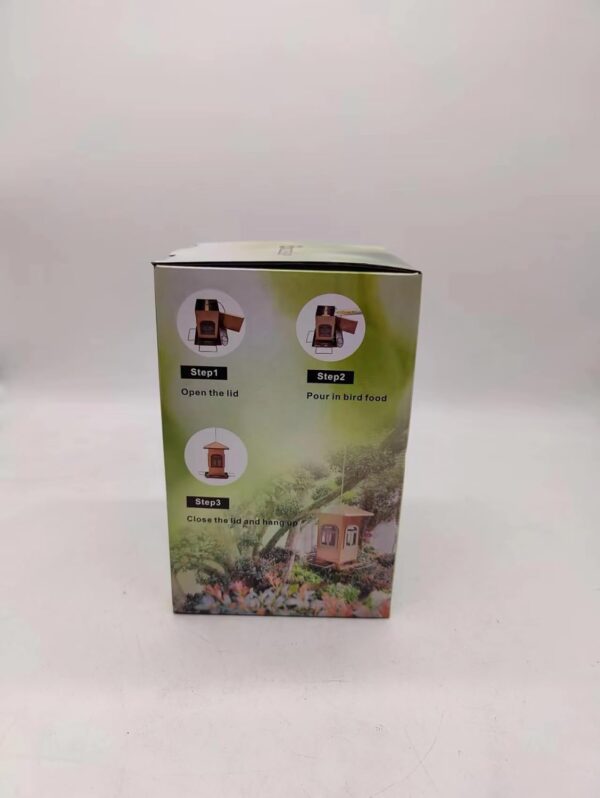 Buzzeap Bird Feeder for Outside Hanging, Bird Seed for Outside Wild Bird Feeders for Garden Yard Outdoor Decoration, Chew-Proof and Rust-Proof - Image 8