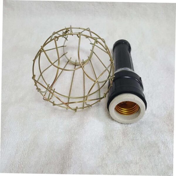 Yardwe 3pcs Barbed Wire Fence Heating Bulb Lamp Cover Reptile Heating Lamp Cover Reptile Lampshade Reptile Lamp Cover Lampshade for Heating Reptile Supplies Heating Lamp Lampshade - Image 7
