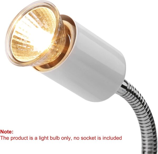 1pc New 25W/50W 220-240V Heating Light Sunbathe Heat Lamp Aquarium Heat Lamp Accessory for Reptile Lizard Turtles(25W) - Image 7