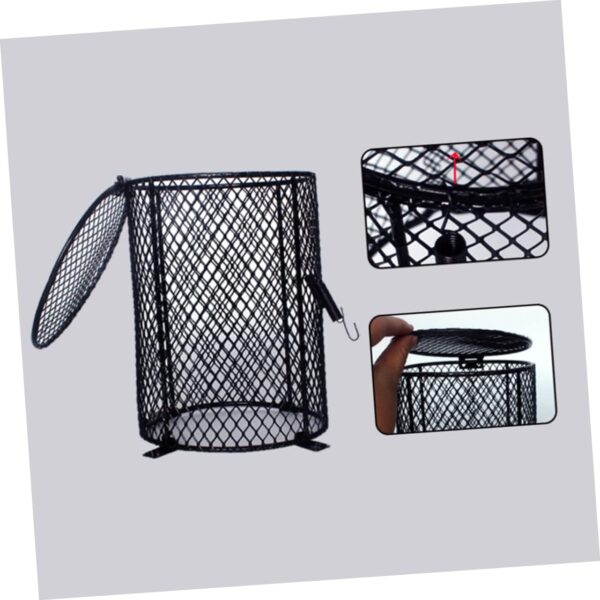 Yardwe 2pcs Pet -Scald Lamp Reptile Heater Guard Pet Care Lampshade Daytime Light Lampshade for Poultry Heating Lamp Bulb Heat Lamps for Pets Light Bulb Animal Pet Heating Lamp Shade - Image 4