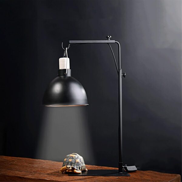 Gomice Heat Lamp Stand for Reptiles - Reptile Heat Lamp Stand to Stabilize Hanging Lamps | Reptile Lamp Stand Lamp Support for Reptile Succulent Plants Glass Terrarium Heating Light - Image 7