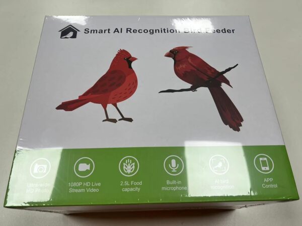 Homlab 1080P HD Smart Bird Feeder Camera with Solar Panel, 11000+ AI Identify Bird Species, Auto Capture & Record Bird Videos, Bird Watching Camera Wireless Outdoor with APP, 64GB Micro Card - Image 12