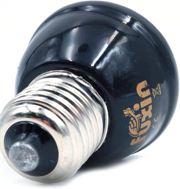 ANCLLO E27 Bulb Far Infrared Ceramic Pet Heating Lamp for Lizard Fruit Spider Reptile Box Warmer Bulbs 100W - Image 2