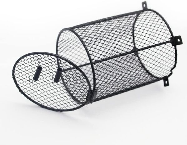 Reptile Heater Guard Ceramic Light Bulb Lamp Cover Mesh Cover Lampshade Anti-Scald Bracket Cage for Bearded Dragon, Lizard, Tortoise, Snake (Cylinder) - Image 4