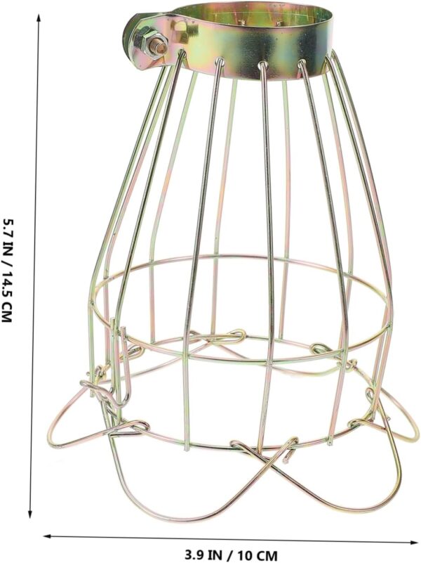 Yardwe 3pcs Box -scalding Wire Lamp Cover Reptile Heater Lamp Shade Heating Lamp Mesh Cover Turtle Heat Lamp Cover Reptile Heating Lamp Holder Lizard Lampshade Cover Animals Iron Wire - Image 5