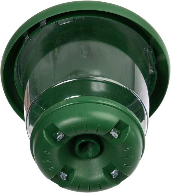 Hanging Lantern Garden Bird Feeder - My Favourites - Easy fill, rainproof roof, green - Image 7