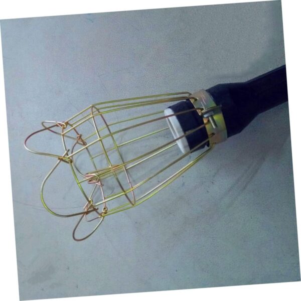 Yardwe 3pcs Barbed Wire Fence Heating Bulb Lamp Cover Reptile Heating Lamp Cover Reptile Lampshade Reptile Lamp Cover Lampshade for Heating Reptile Supplies Heating Lamp Lampshade - Image 9